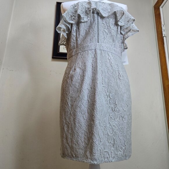 X-Large TOBI Dress with String Shoulder straps Elastic Waist Light Green (NWT) - Picture 3 of 7